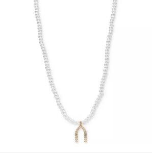Lucky brand Wishbone Necklace